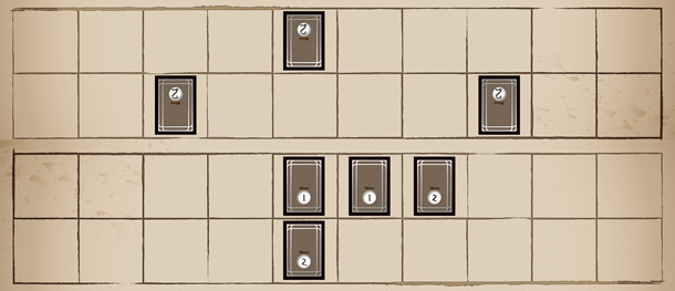 横10マス縦4マスの舞台